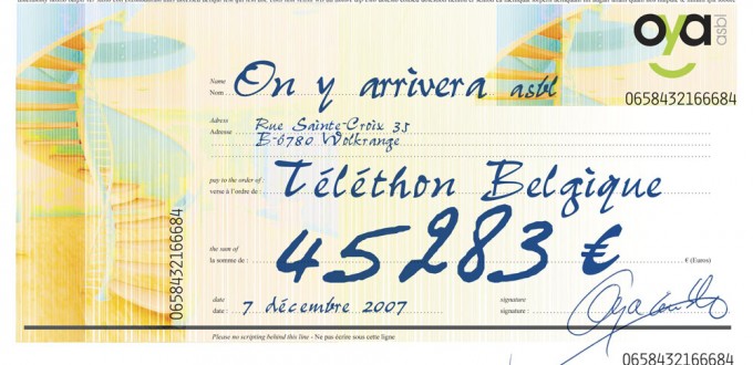 45000 € pour le Téléthon