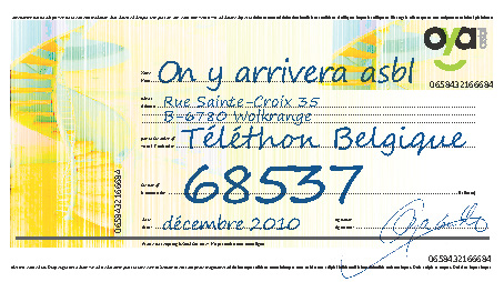 Opération 2010 : Merci à tous!