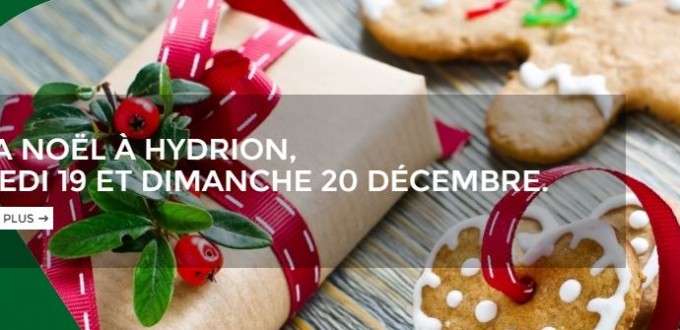 Papa Noël à l&rsquo;espace shopping Hydrion